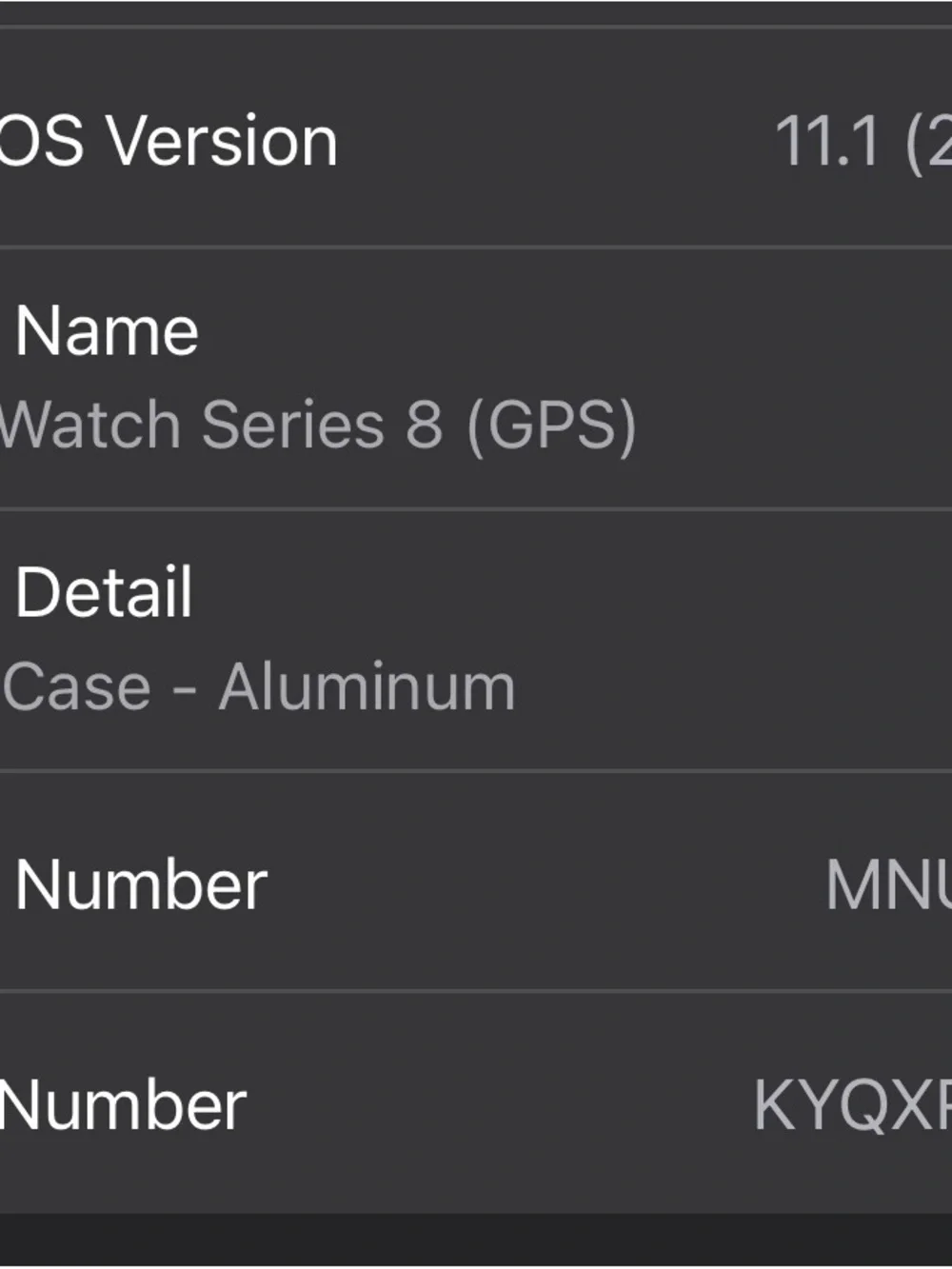 Apple Black Smartwatch with Silicone Sport Band